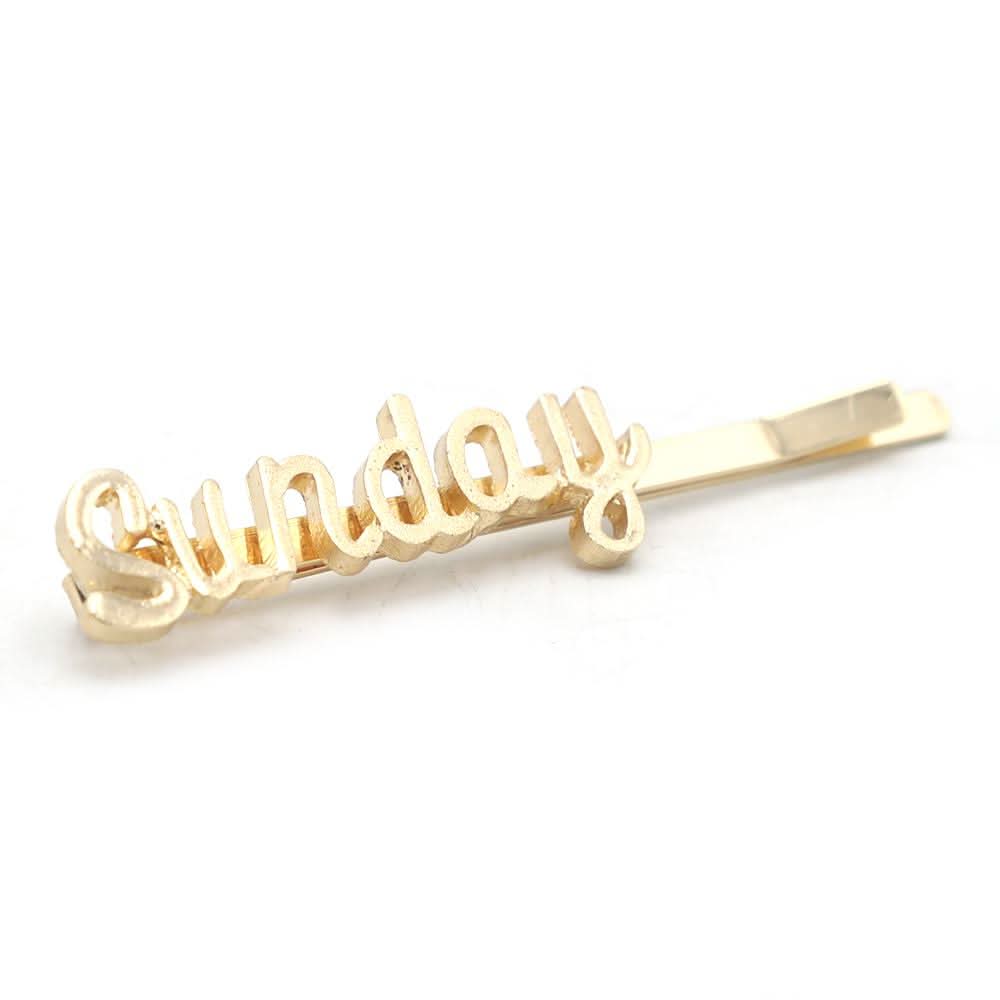 Women's Hair Pin (Ms00982) - Golden, Women, Hair And Head Jewellery, Chase Value, Chase Value