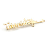 Women's Hair Pin (Ms00982) - Golden, Women, Hair And Head Jewellery, Chase Value, Chase Value