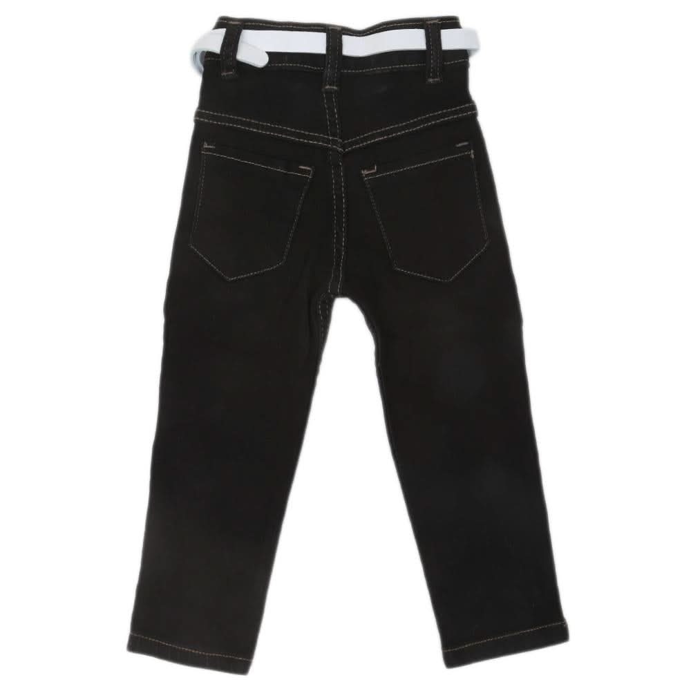 Girls Sequence Denim Pant - Black, Kids, Girls Pants And Capri, Chase Value, Chase Value