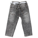 Girls Applique Denim Pant 535  - Grey, Kids, Girls Pants And Capri, Chase Value, Chase Value