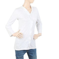 Women's Top With Front Moti ( Zel) - Grey, Women, T-Shirts And Tops, Chase Value, Chase Value