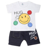 Newbron Boys Half Sleeves Suits 2106 - White, Kids, NB Boys Sets And Suits, Chase Value, Chase Value