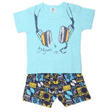 Newbron Boys Half Sleeves Suits 1103 - Light Blue, Kids, NB Boys Sets And Suits, Chase Value, Chase Value
