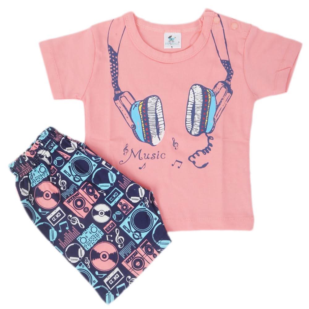 Newbron Boys Half Sleeves Suits 1103 - Light Pink, Kids, NB Boys Sets And Suits, Chase Value, Chase Value