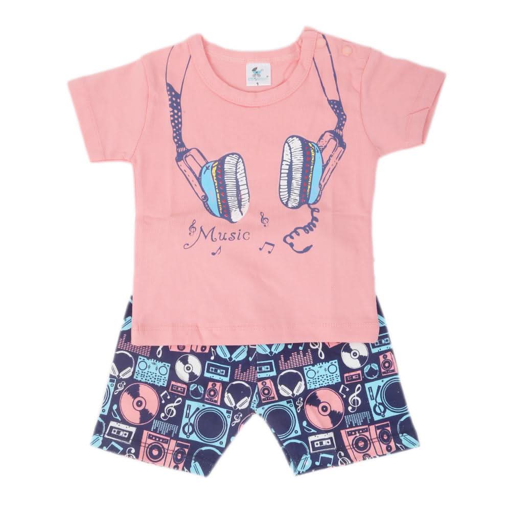 Newbron Boys Half Sleeves Suits 1103 - Light Pink, Kids, NB Boys Sets And Suits, Chase Value, Chase Value