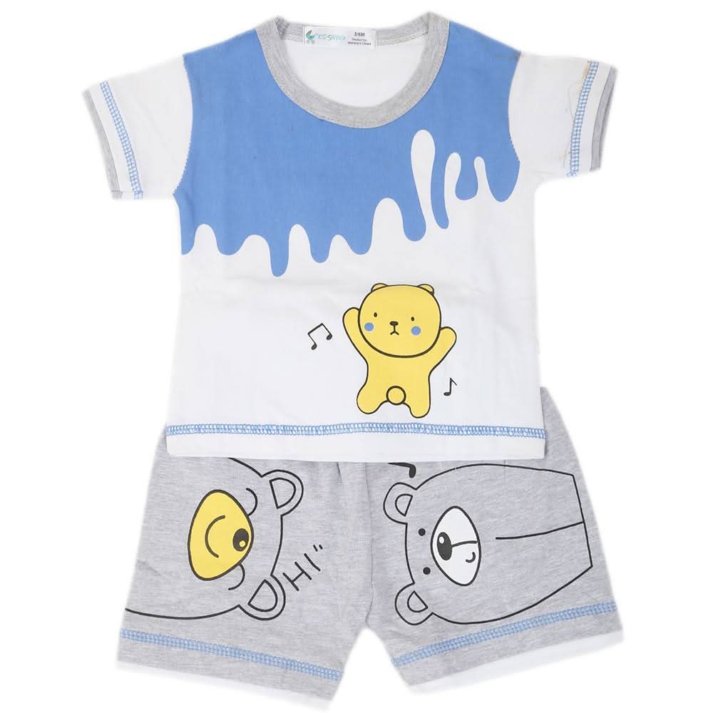 Newbron Boys Half Sleeves Suits 1105 - Blue, Kids, NB Boys Sets And Suits, Chase Value, Chase Value