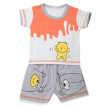 Newbron Boys Half Sleeves Suits 1105 - Orange, Kids, NB Boys Sets And Suits, Chase Value, Chase Value
