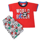 Newbron Boys Half Sleeves Suits - Red, Kids, NB Boys Sets And Suits, Chase Value, Chase Value
