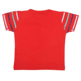 Newborn Boys Half Sleeves T-Shirts - Red, Kids, NB Boys Shirts And T-Shirts, Chase Value, Chase Value