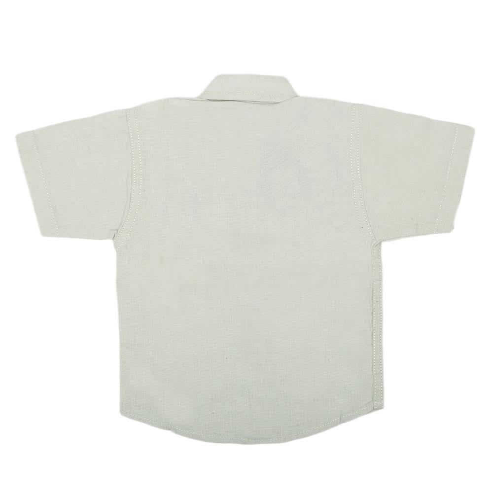 Boys Casual Half Sleeves Shirt SC  - L-Green, Kids, Boys Shirts, Chase Value, Chase Value