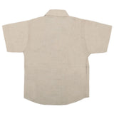 Boys Casual Half Sleeves Shirt SC 2551-A - Fawn, Kids, Boys Shirts, Chase Value, Chase Value