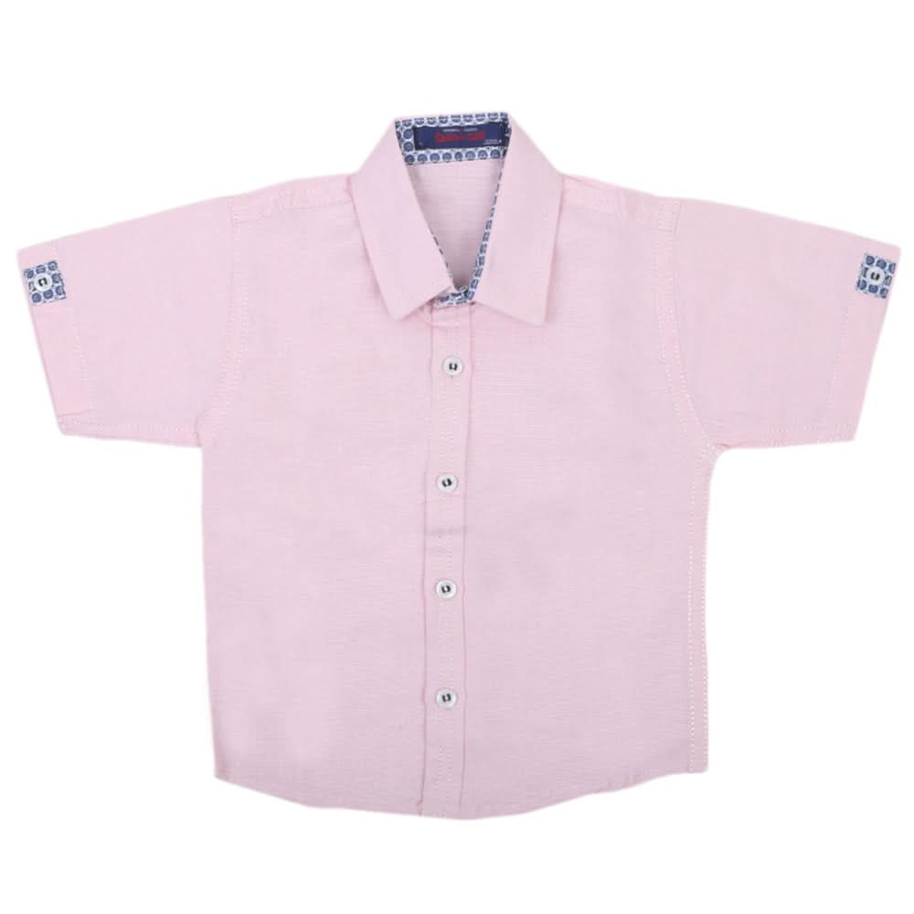 Boys Casual Half Sleeves Shirt SC 2551-A - Pink, Kids, Boys Shirts, Chase Value, Chase Value