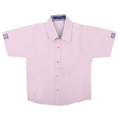 Boys Casual Half Sleeves Shirt - Pink, Kids, Boys Shirts, Chase Value, Chase Value