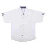 Boys Casual Half Sleeves Shirt SC 2551-A - White, Kids, Boys Shirts, Chase Value, Chase Value