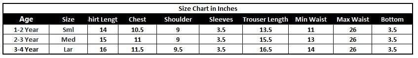 Girls Half Sleeves Suit - Blue, Kids, Girls Sets And Suits, Chase Value, Chase Value