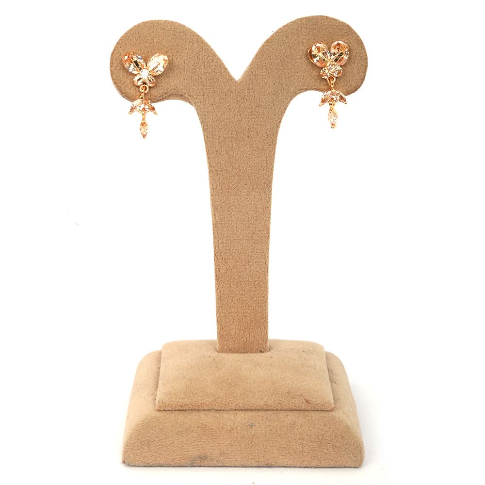 Women's Ear Tops - Golden, Women, Earrings & Tops, Chase Value, Chase Value
