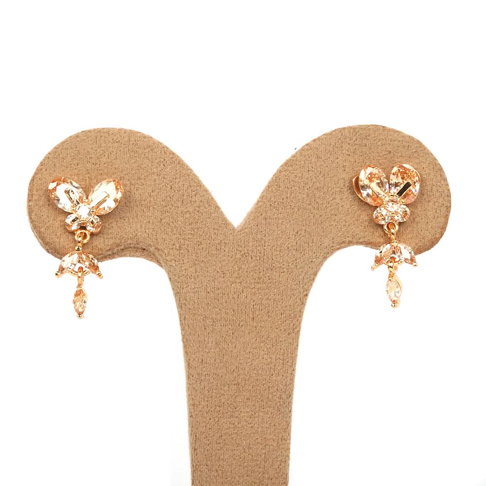 Women's Ear Tops - Golden, Women, Earrings & Tops, Chase Value, Chase Value