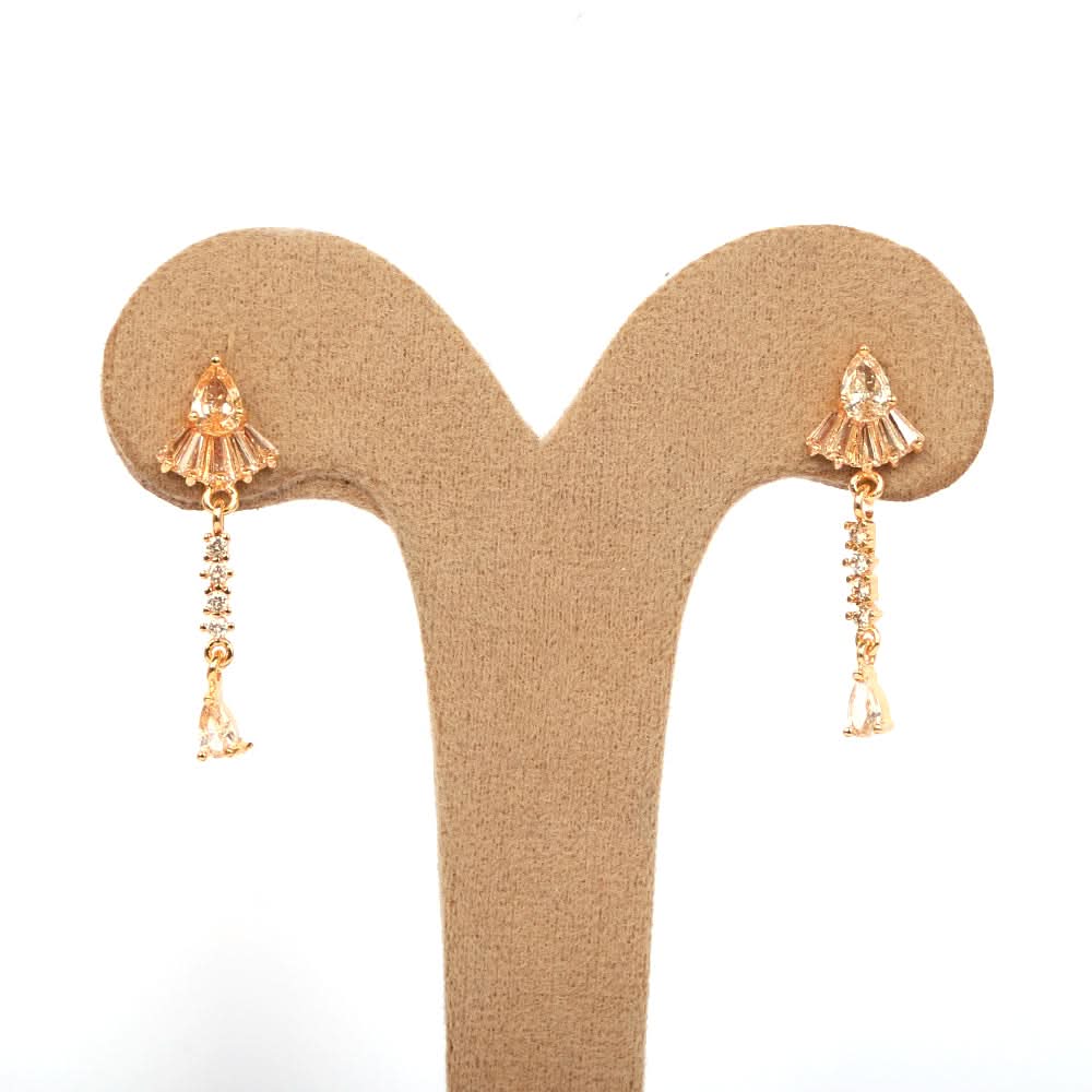 Women's Ear Tops - Golden, Women, Earrings & Tops, Chase Value, Chase Value