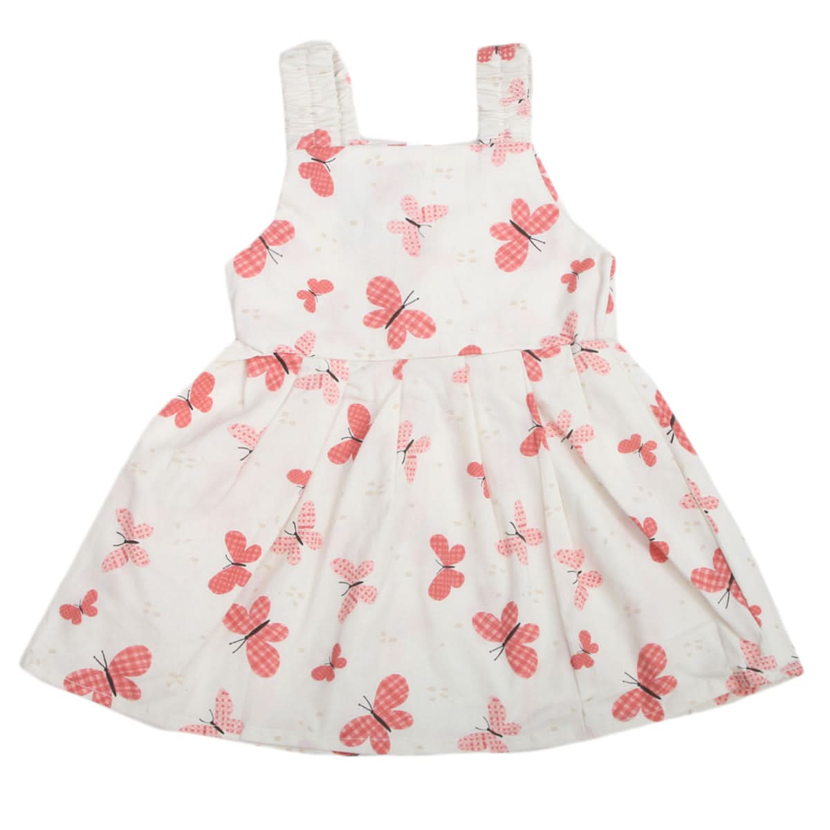 Newborn Girls Frock - Red, Kids, NB Girls Frocks, Chase Value, Chase Value