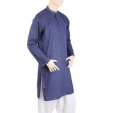 Men's Mashriq Embroidered Kurta - Navy Blue, Men, Kurtas, Chase Value, Chase Value