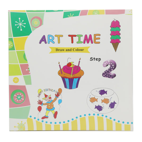 Activity Art Time Draw And Colour 2, Kids, Kids Educational Books, 6 to 9 Years, Chase Value