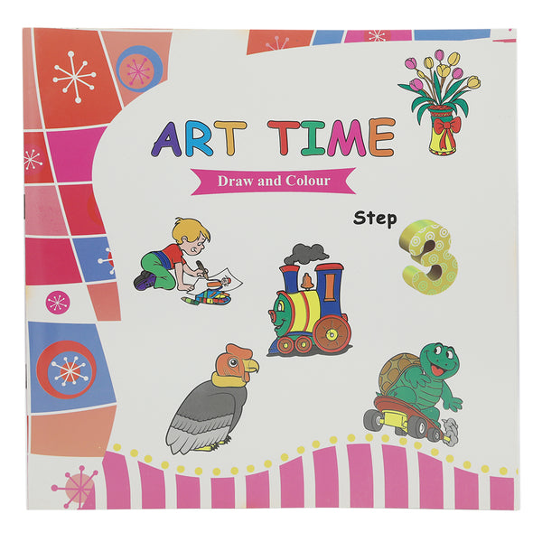 Activity Art Time Draw And Colour 3, Kids, Kids Educational Books, 6 to 9 Years, Chase Value