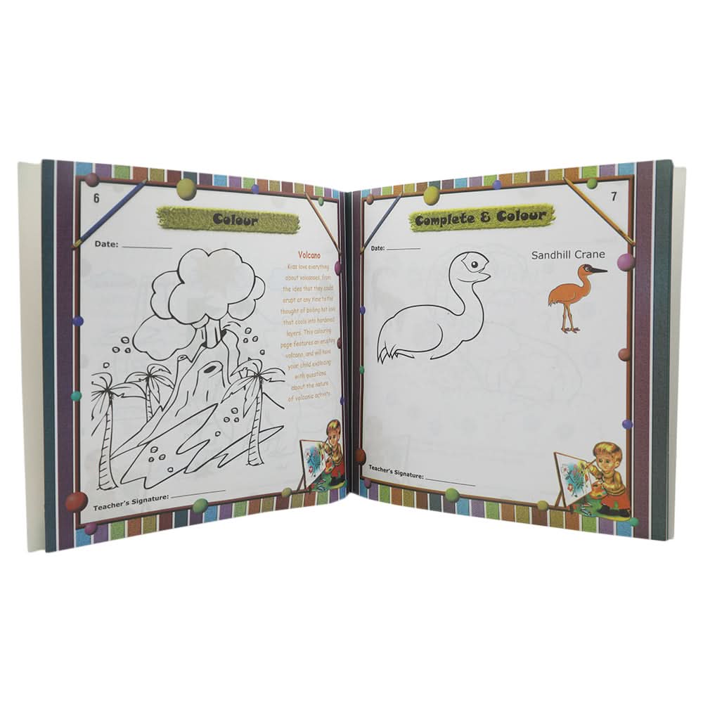Activity Art Time Draw And Colour 4, Kids, Kids Educational Books, 6 to 9 Years, Chase Value