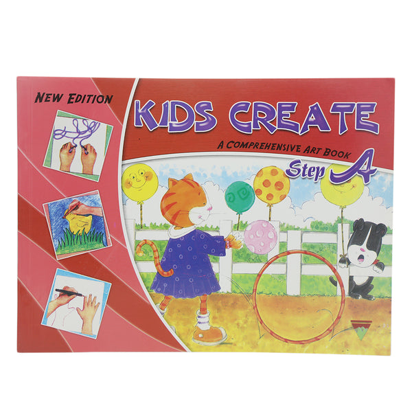Activity Kids Create A, Kids, Kids Educational Books, 3 to 6 Years, Chase Value