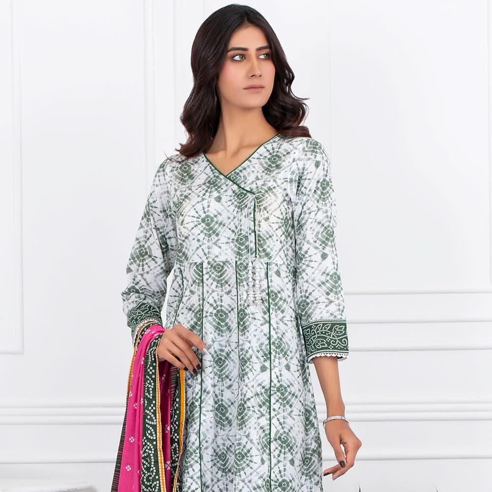 Sahil Printed Cotton 3 Pcs Un-Stitched Suit Vol 1 - A8, Women, 3Pcs Shalwar Suit, ZS Textiles, Chase Value