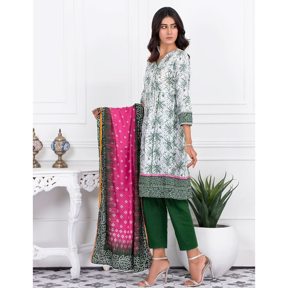 Sahil Printed Cotton 3 Pcs Un-Stitched Suit Vol 1 - A8, Women, 3Pcs Shalwar Suit, ZS Textiles, Chase Value