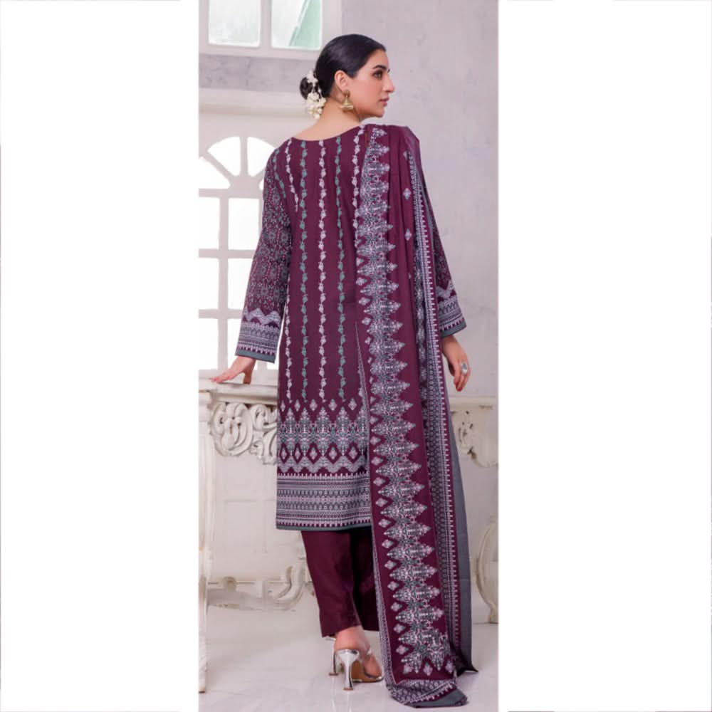 Five Star Smarttle Cambric Un-Stitched 3Pcs Suit - A, Women, 3Pcs Shalwar Suit, Chase Value, Chase Value