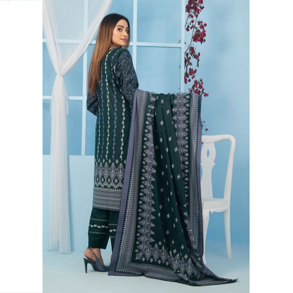 Five Star Smarttle Cambric Un-Stitched 3Pcs Suit - B, Women, 3Pcs Shalwar Suit, Chase Value, Chase Value
