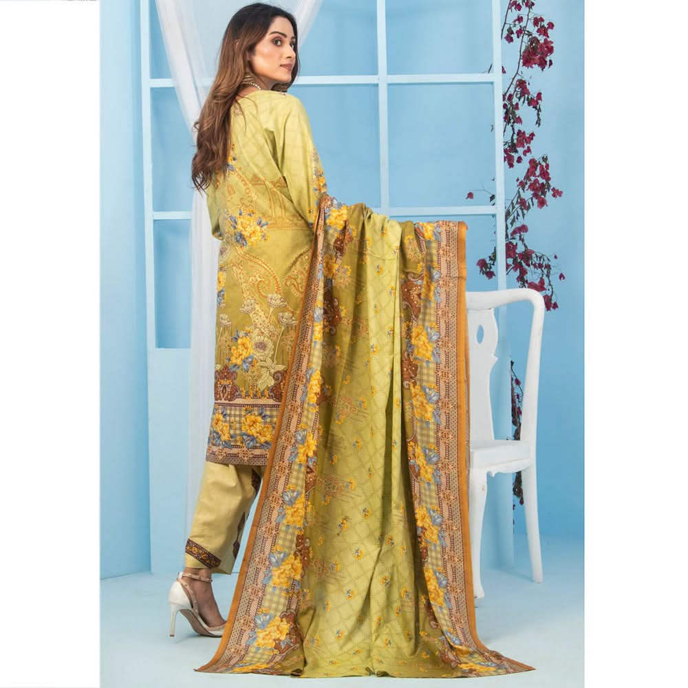 Five Star Smarttle Cambric Un-Stitched 3Pcs Suit - B, Women, 3Pcs Shalwar Suit, Chase Value, Chase Value