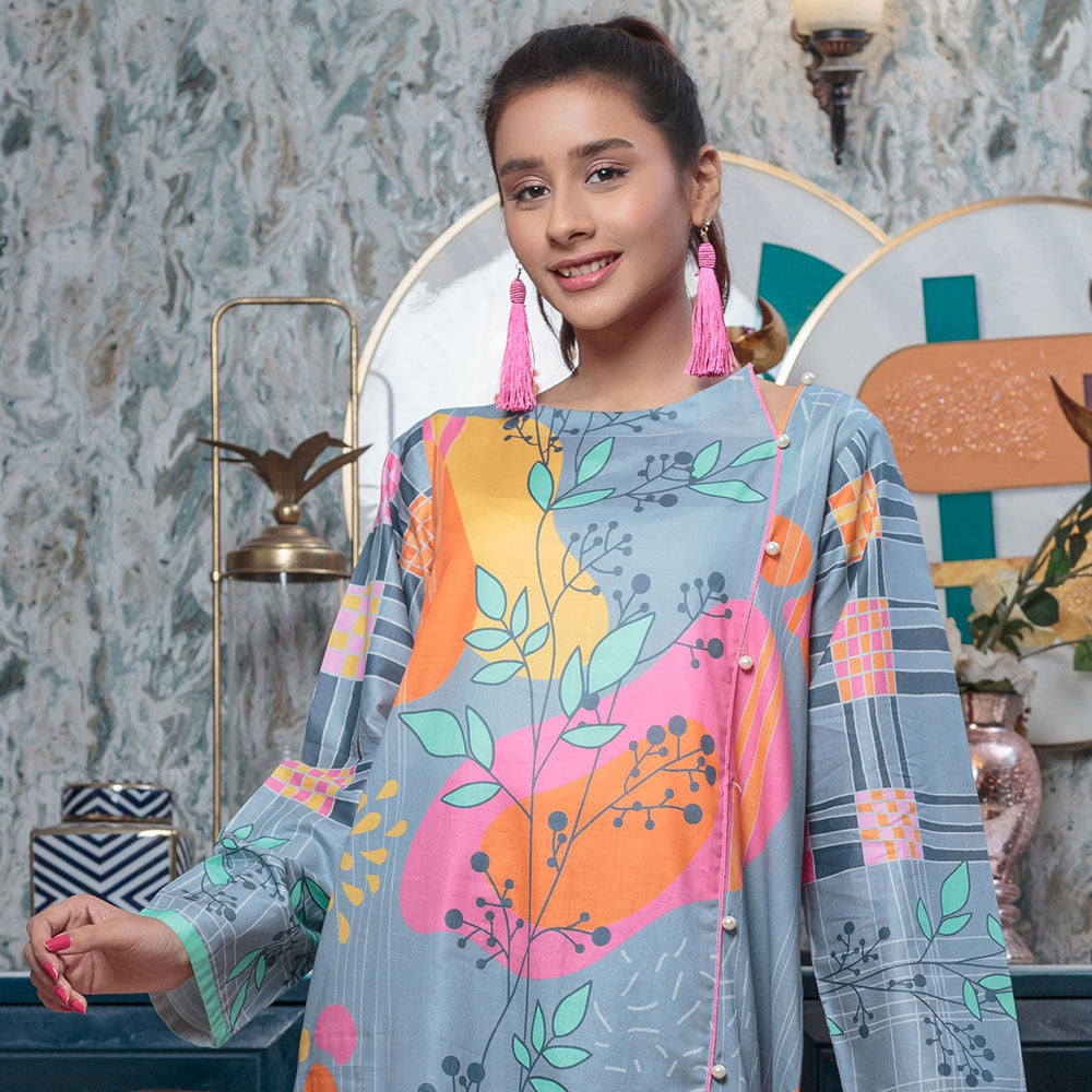 Eminent Digital Printed Unstitched Kurti Vol 1 - 21, Women, Unstitched Kurti, Eminent, Chase Value