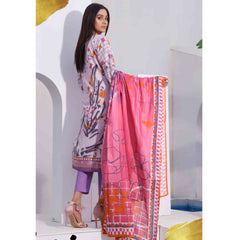 Halime Sultan Lawn Digital Print 3 Pcs Un-Stitched Suit - 14, Women, 3Pcs Shalwar Suit, Halime Sultan, Chase Value
