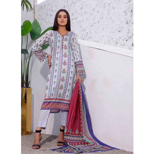 Halime Sultan Lawn Digital Print 3 Pcs Un-Stitched Suit - 15, Women, 3Pcs Shalwar Suit, Halime Sultan, Chase Value