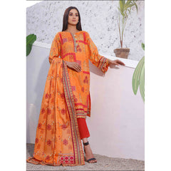 Halime Sultan Lawn Digital Print 3 Pcs Un-Stitched Suit - 16, Women, 3Pcs Shalwar Suit, Halime Sultan, Chase Value