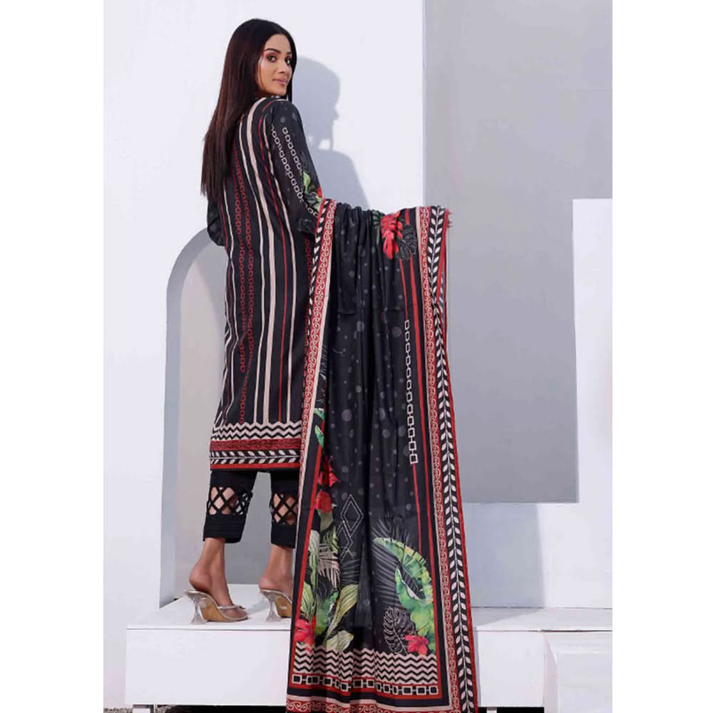 Halime Sultan Lawn Digital Print 3 Pcs Un-Stitched Suit - 18, Women, 3Pcs Shalwar Suit, Halime Sultan, Chase Value