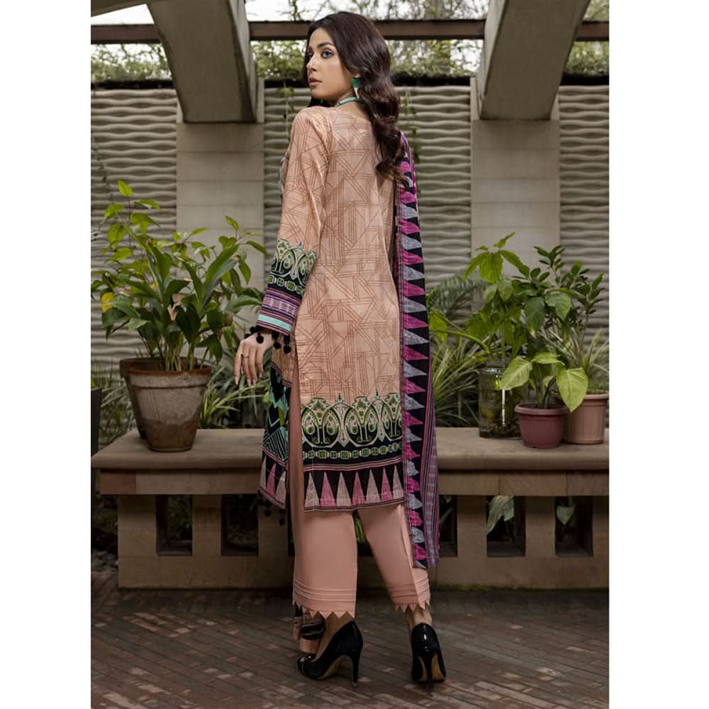 Anum Printed Lawn Unstitched 3Pcs Suit V2 - A1, Women, 3Pcs Shalwar Suit, Al-Zohaib Textiles, Chase Value