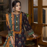 Anum Printed Lawn Unstitched 3Pcs Suit V2 - C2, Women, 3Pcs Shalwar Suit, Al-Zohaib Textiles, Chase Value