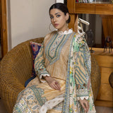 Anum Printed Lawn Unstitched 3Pcs Suit V2 - C7, Women, 3Pcs Shalwar Suit, Al-Zohaib Textiles, Chase Value