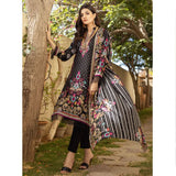 Anum Printed Lawn Unstitched 3Pcs Suit V3 - B1, Women, 3Pcs Shalwar Suit, Al-Zohaib Textiles, Chase Value