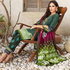 Anum Printed Lawn Unstitched 3Pcs Suit V3 - B6, Women, 3Pcs Shalwar Suit, Al-Zohaib Textiles, Chase Value