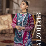 Monsoon Printed Lawn Unstitched 3Pcs Suit V1 - A2, Women, 3Pcs Shalwar Suit, Al-Zohaib Textiles, Chase Value