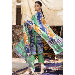 Monsoon Printed Lawn Unstitched 3Pcs Suit V1 - B2, Women, 3Pcs Shalwar Suit, Al-Zohaib Textiles, Chase Value