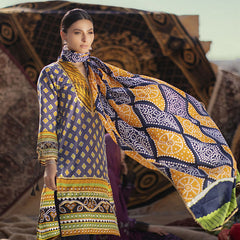 Monsoon Printed Lawn Unstitched 3Pcs Suit V1 - C1, Women, 3Pcs Shalwar Suit, Al-Zohaib Textiles, Chase Value
