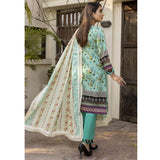 Monsoon Printed Lawn Un-Stitched 3Pcs Suit - 1, Women, 3Pcs Shalwar Suit, Al-Zohaib Textiles, Chase Value