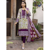 Monsoon Printed Lawn Un-Stitched 3Pcs Suit - 3, Women, 3Pcs Shalwar Suit, Al-Zohaib Textiles, Chase Value