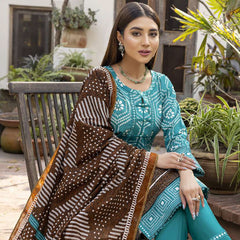 Monsoon Printed Lawn Un-Stitched 3Pcs Suit - 4, Women, 3Pcs Shalwar Suit, Al-Zohaib Textiles, Chase Value