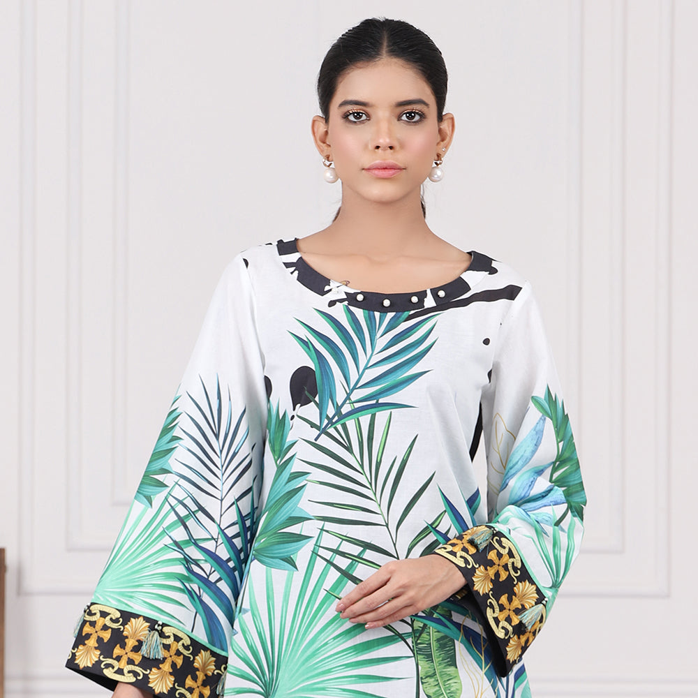 Eminent Lawn Unstitched Kurti - V3-027, Women, Unstitched Kurti, Eminent, Chase Value